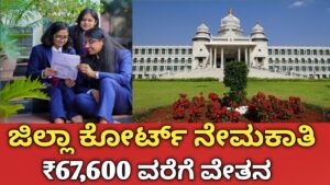 Kodagu District Court Recruitment 2026